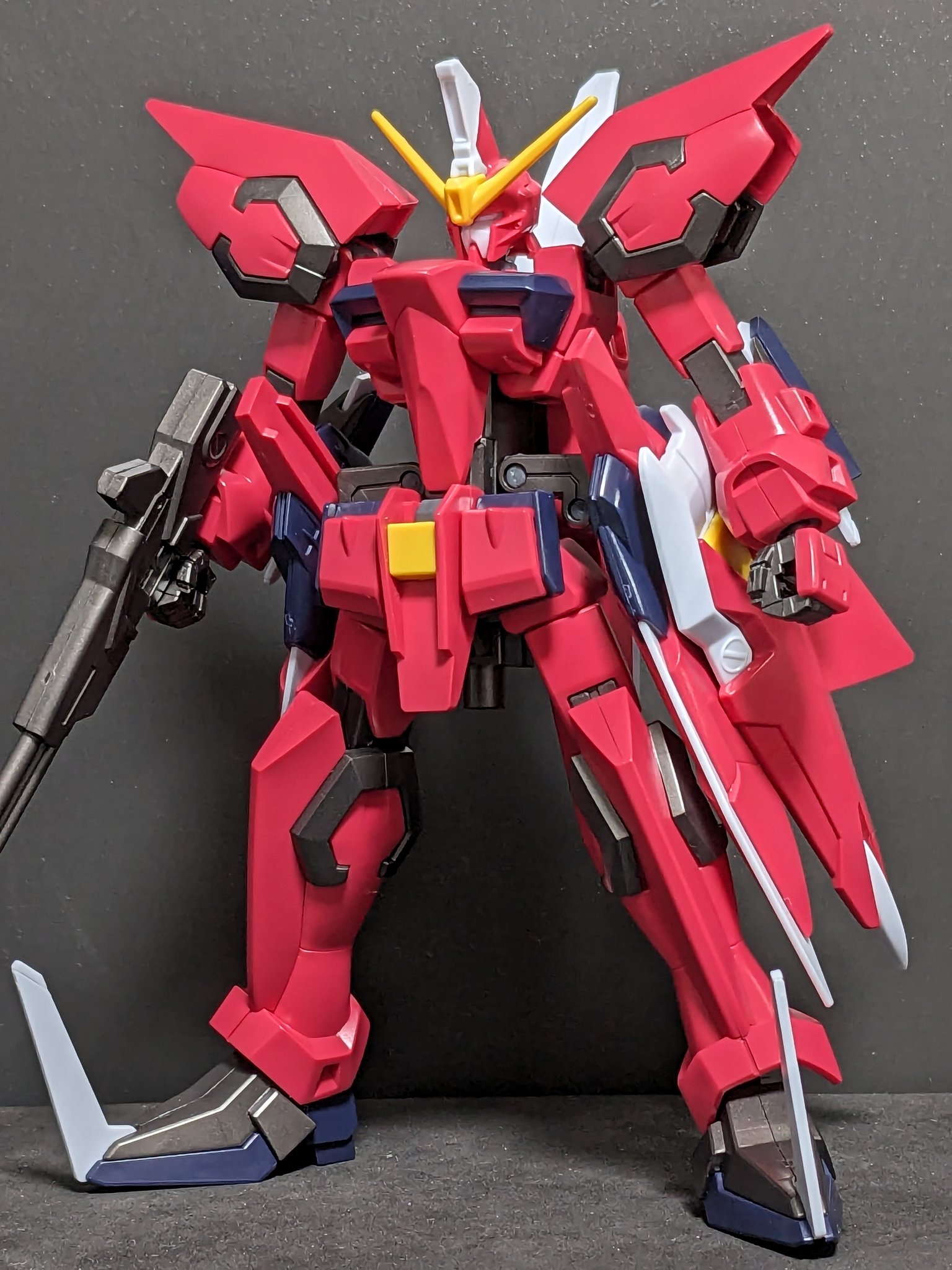 HG 1/144 イージスガンダム フルアクション改造 塗装済完成品