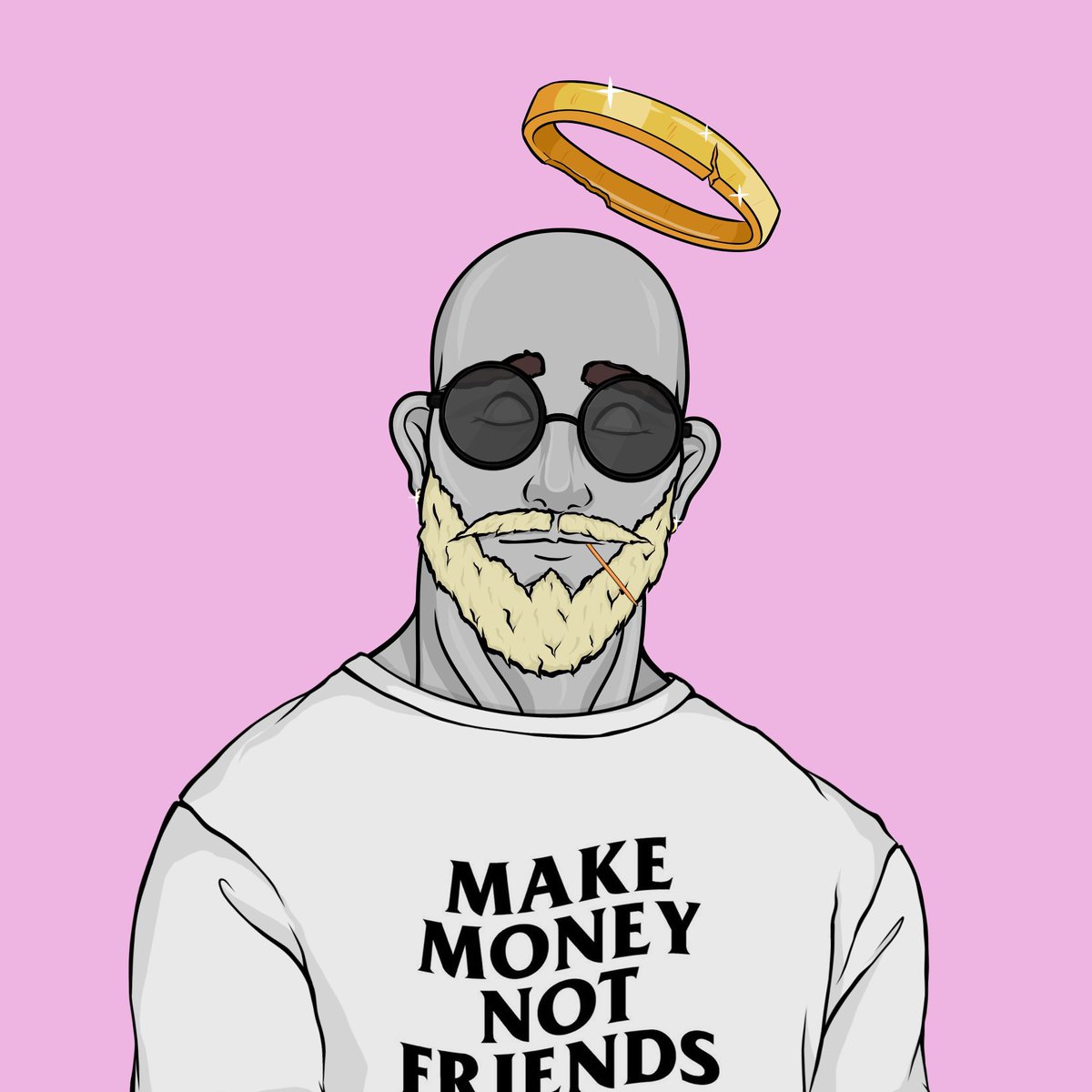 Reauxs's tweet photo. @Nickis_Dead Are you really a Saint if you don’t have a halo?! #MMNF #SOLA #FCKOFF https://t.co/Vo9cy5ImAM