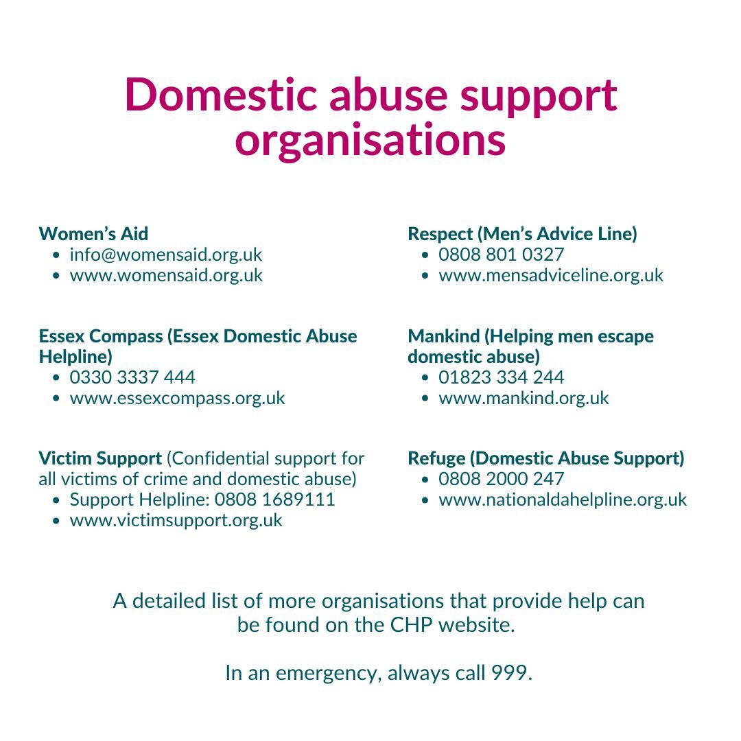 If you’re experiencing domestic abuse or gender-based violence, these organisations can provide support. We have a list of organisations who can help you on our website, offering assistance to different groups of people. Find the list on our webpage: buff.ly/3T4d5KQ