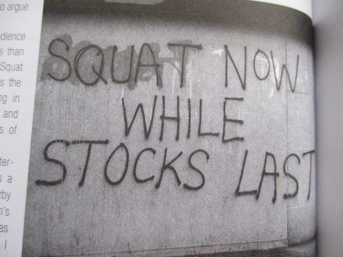 Tony Allen 4th March 1945- 1st December 2023
Squat activist, comedian, street propogandist.
Probably never followed ASS advice.
(couldn't find the photo of him opening Meanwhile Gardens with a cardboard can opener but here's one of his works)
RIP