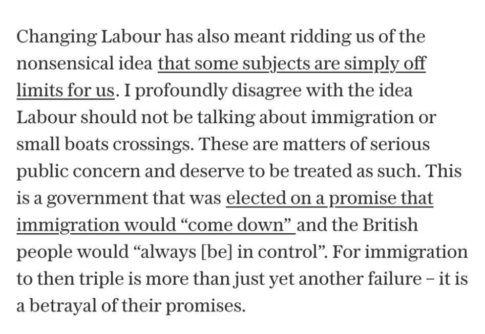 It’s appalling to see Keir Starmer talk about immigration this way @TheGreenParty will always stand up for migrants’ rights and tell the positive story of immigration