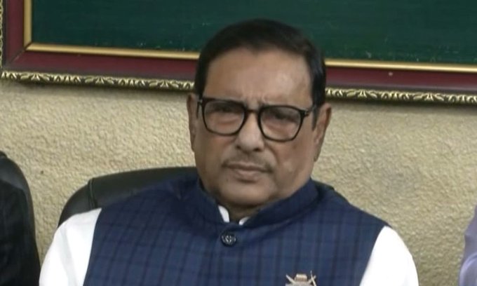 ব্যর্থ বিএনপি নির্বাচনে আসতে ভয় পায় : কাদের