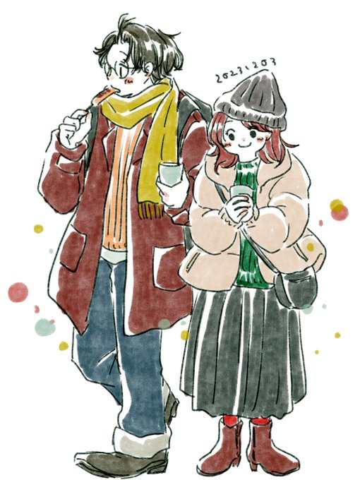 「skirt yellow scarf」 illustration images(Latest)