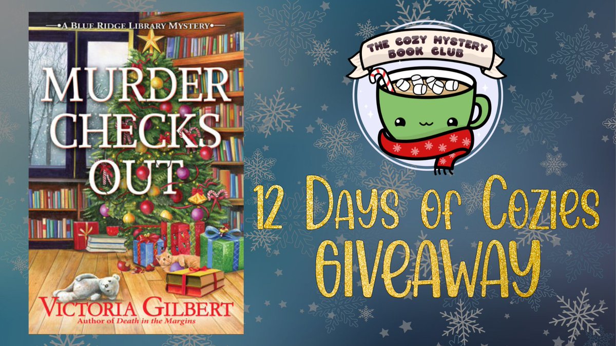 Like &amp; Retweet for Your Chance to Win a Hardcover of Victoria Gilbert's Latest Cozy Mystery, Murder Checks Out. 

@VGilbertauthor #12DaysofCozies
