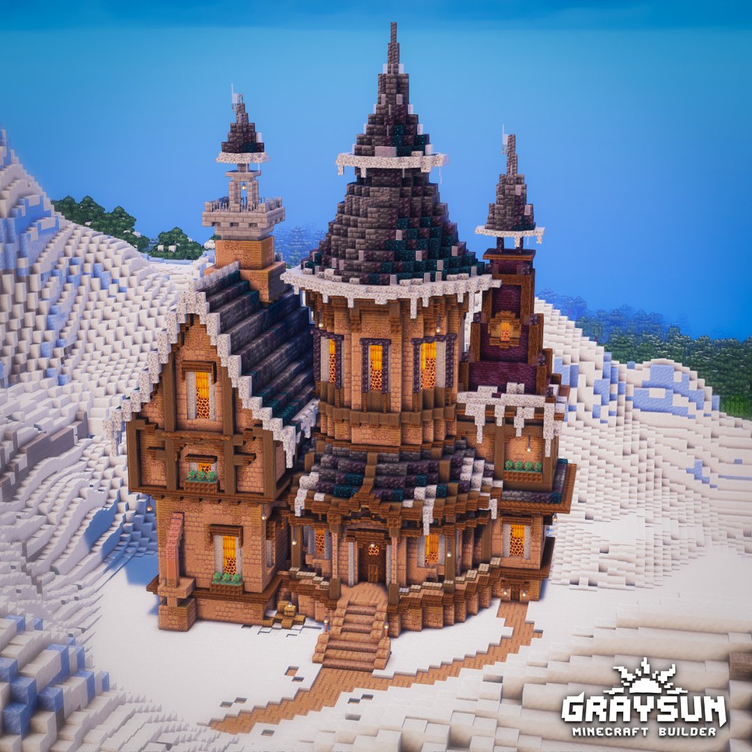 GraySun8151 on X: I designed this fantasy Pagoda and you can check more  pictures of it in the comment below! Let me know if this build inspires you  ❤️ #Minecraft #minecraftbuild  /