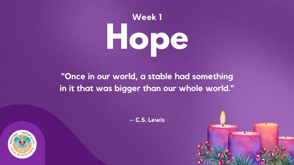 🌟Anticipate the birth of Christ with Hope!
Join us this first Sunday of Advent as we light the purple "Prophecy Candle" and celebrate the beginning of a new liturgical season. 🕯 <a href="/ocsbRE/">@ocsbRE</a>

#ocsbAdvent #ocsbFaith #ocsbHope #ocsbBeCommunity