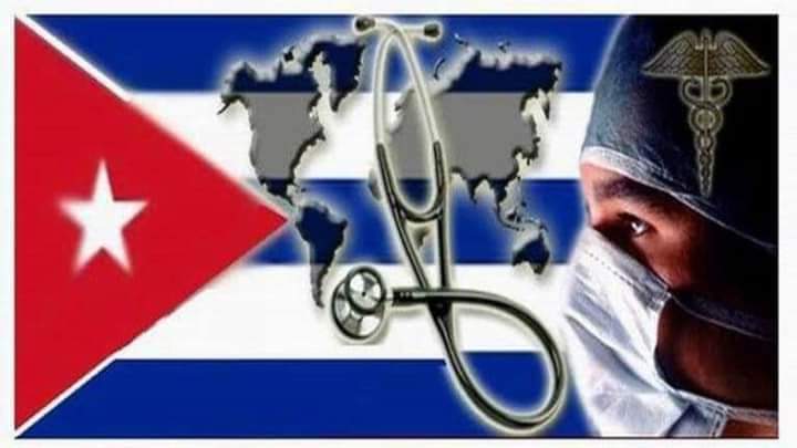Sosa5726sosa's tweet photo. Médicos y no bombas. #CubaEsSalud #CubaPorLaVida #JuntosPorCuba @Araceli820921 @mimovilespatria https://t.co/6kS7EAIYAC