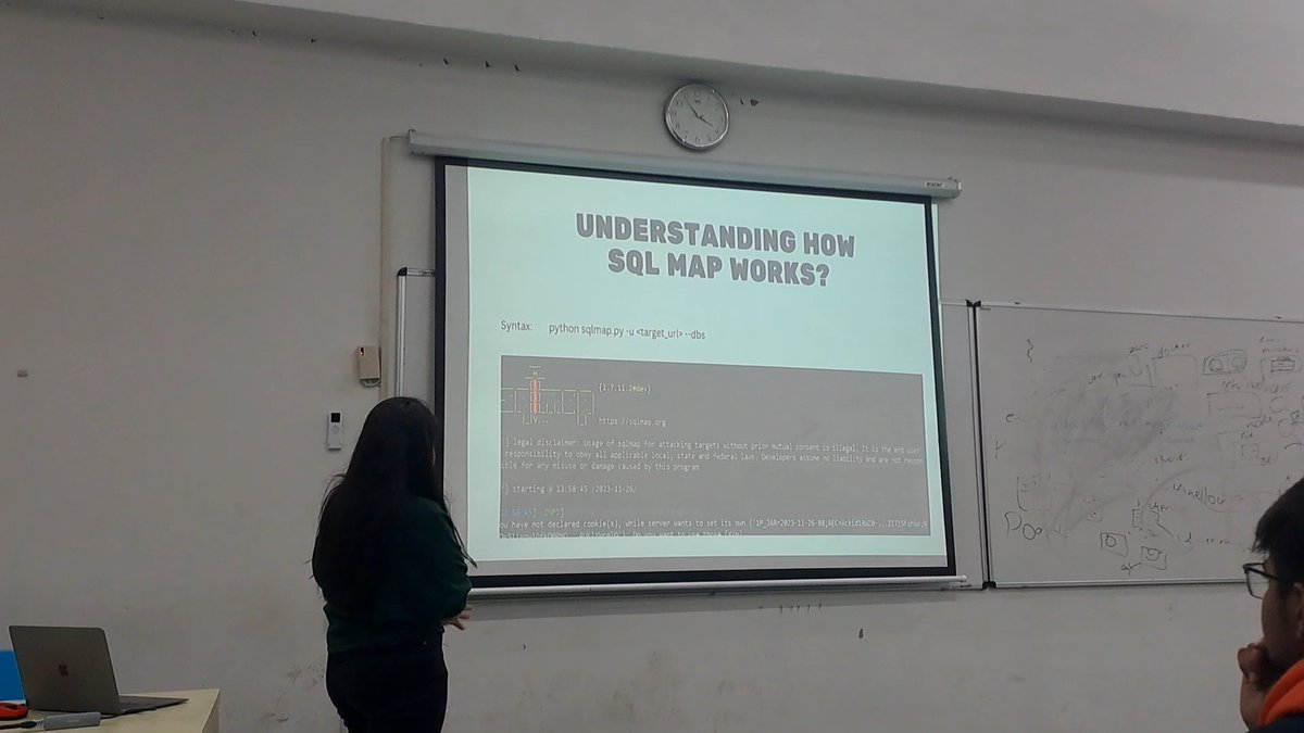 cyberwithshruti's tweet photo. Wohoo! 🎉
Delivered my first security talk at the @fosscuk, IIIT Delhi on " Exploring Sql Map with Sql Injection". 🛡️
Ready for more speaking opportunities and collaborations! Let's connect.🤝
https://t.co/SM0WCUYg0K
#SecurityTalk #Cybersecurity #DevRel https://t.co/fvQUK068wy