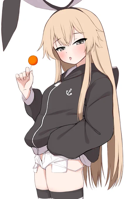 ホットパンツ島風(冬)ラフ