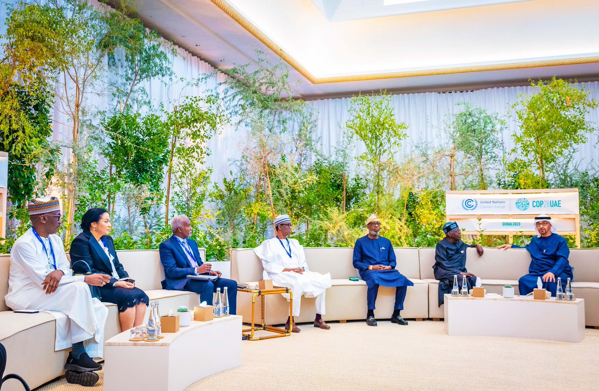 Had a fruitful bilateral meeting with the President of the UAE, Sheikh Mohammed bin Zayed Al Nahyan today, reinforcing the strong Nigeria-UAE partnership and our shared commitment to expanding ties between both countries.