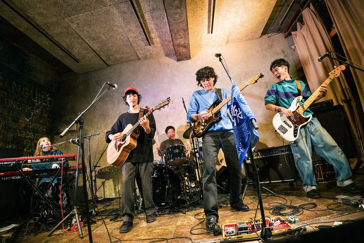 「素敵な相棒ツアー2023」
12/3 京都 UrBANGUILD

名古屋、東京を含め、関わってくださった皆様のおかげで無事ツアーファイナルを迎えることができました！

本当にありがとうございました！

また必ず会いましょう🤝

#wanggungband
#湾環楽団　
#素敵な相棒ツアー