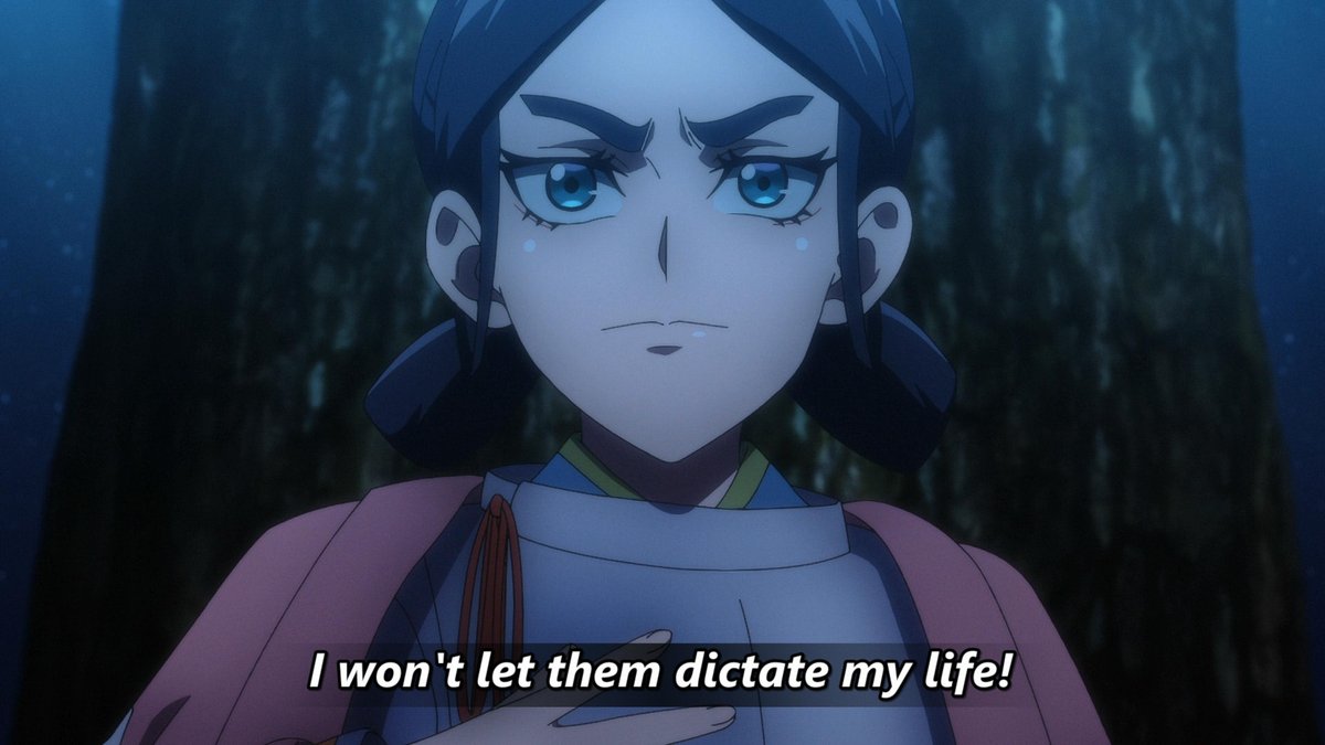 Mecha_Flower's tweet photo. #Onmyoji a girl with her own opinion against the whole world👍
(some episode 6 spoilers here) https://t.co/Es9JBPcmed