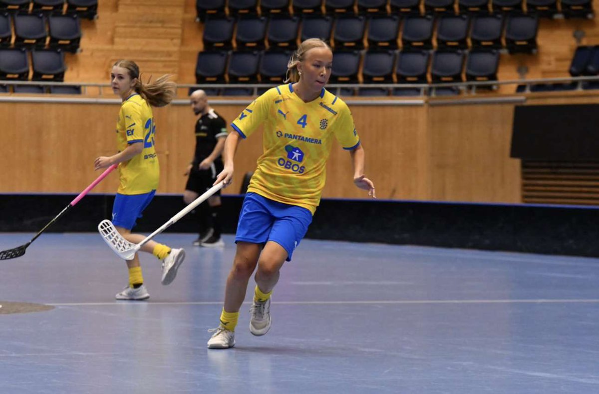 I helgen har våran 05a Ebba Johansson varit på U19-landslagsläger i Uppsala!⭐️