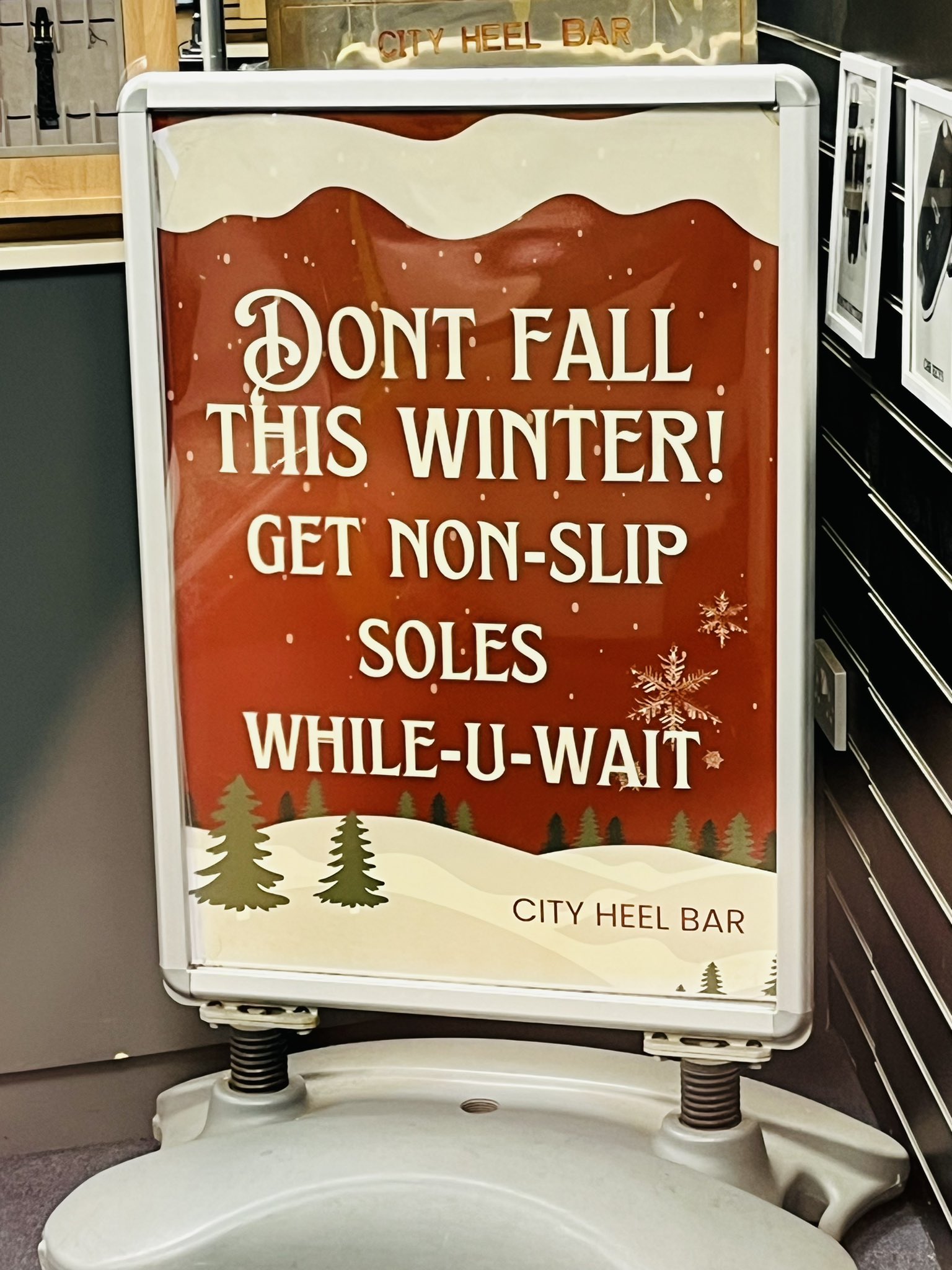 City heel bar store