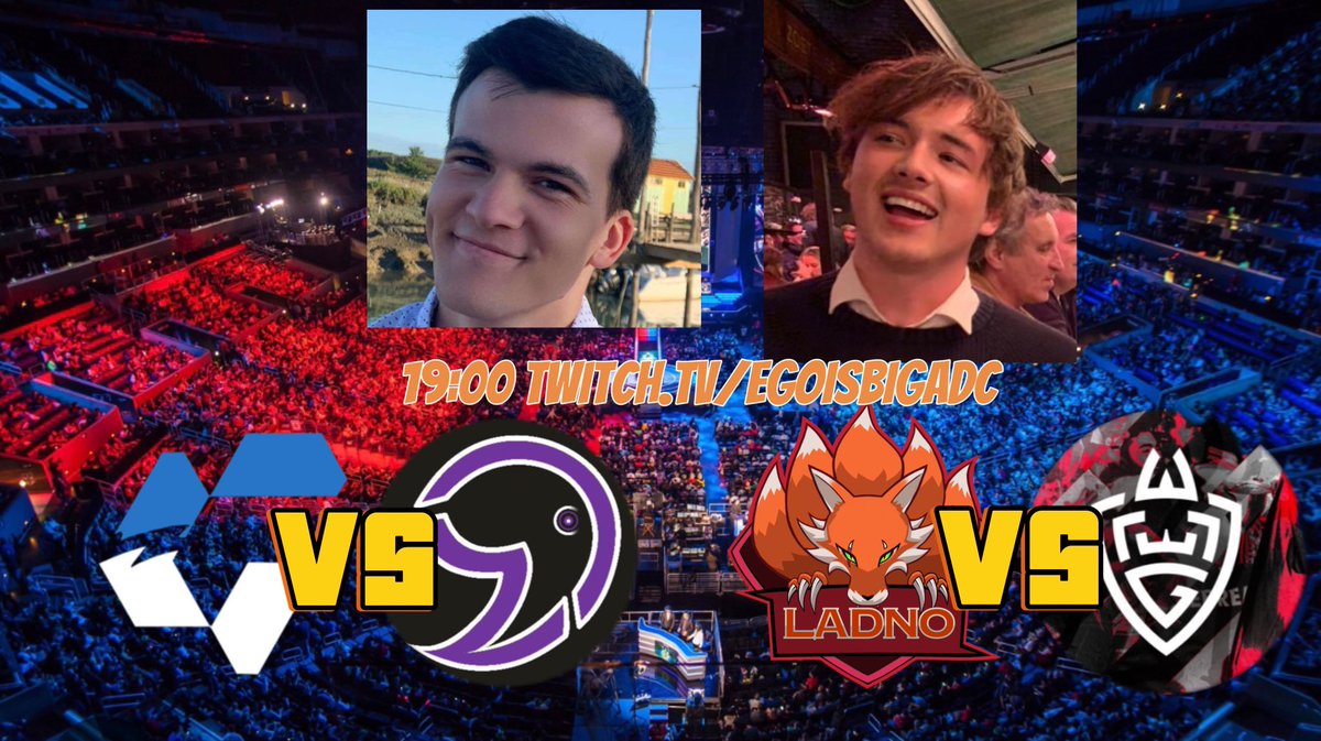 The dynamic duo is back 
Final day of riftlegends groupstage 
Live tonight with @LordMonever 

19:00
LADNO vs @WLGgr 

20:30
@DvzeEsport vz @Nabil78130 @ZelusWR (make a twitter gov )
