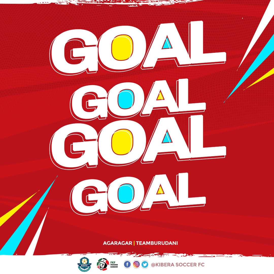 KiberaSoccerFC's tweet photo. Went for the break leading at 2-0. 

Goals from Fowe and Daddy. 

Keep the momentum and fight. 

#TeamBurudani #AgarAgar #FootballKE https://t.co/e7PV0QaNRu