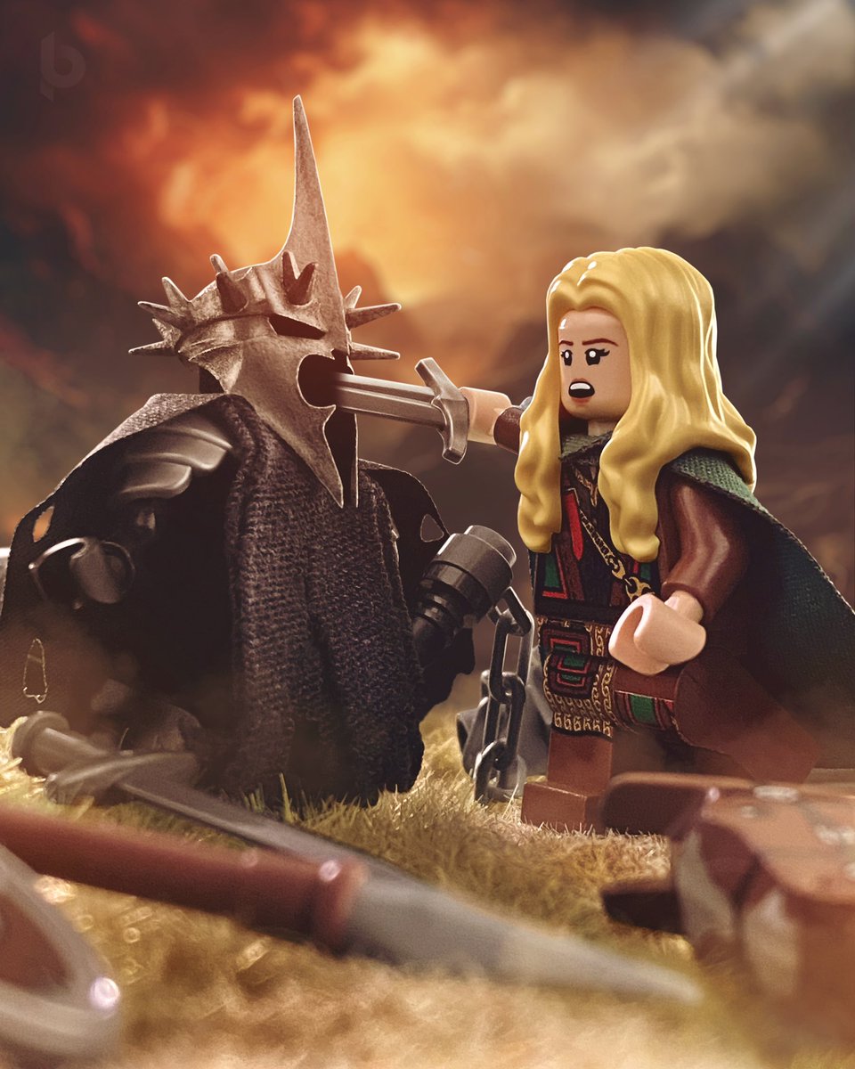 I am no man! #LEGO #minifigure #lordoftherings #witchking #eowyn

Stubborn Shieldmaiden custom figure by @FireStarToys