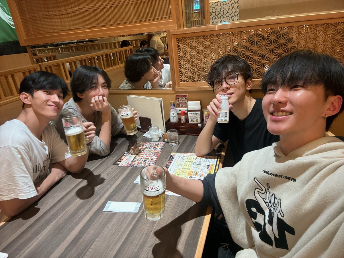 tinkswonu's tweet photo. wonwoo drinking redbull and yogurt instead of beers 😭😭😭😭 https://t.co/KeWA2wQ7Aa