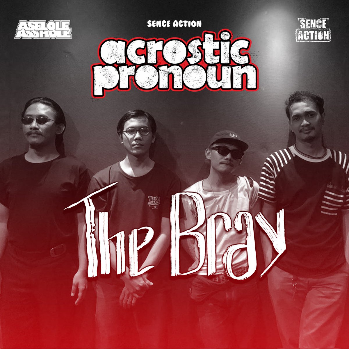 <a href="/thebr4y/">THE BRAY</a>
23 December 2023
19:00 - 22:00 WIB
Venue Ask ing Alex and Ria (panitia)
ticketing: 20k (No Ticket! No Show!)

NB:
🚨 PRIVATE ONLY 🔒
Parkir yang Tertibz! 🚲🛵🚗

#pmanagement #aseloleasshole #senceaction #gigsphoria