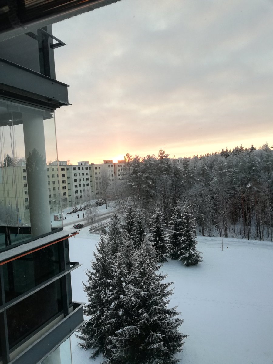 The duck congregation is keeping warm this chilly afternoon (-11 C).. #Hervanta #Tampere