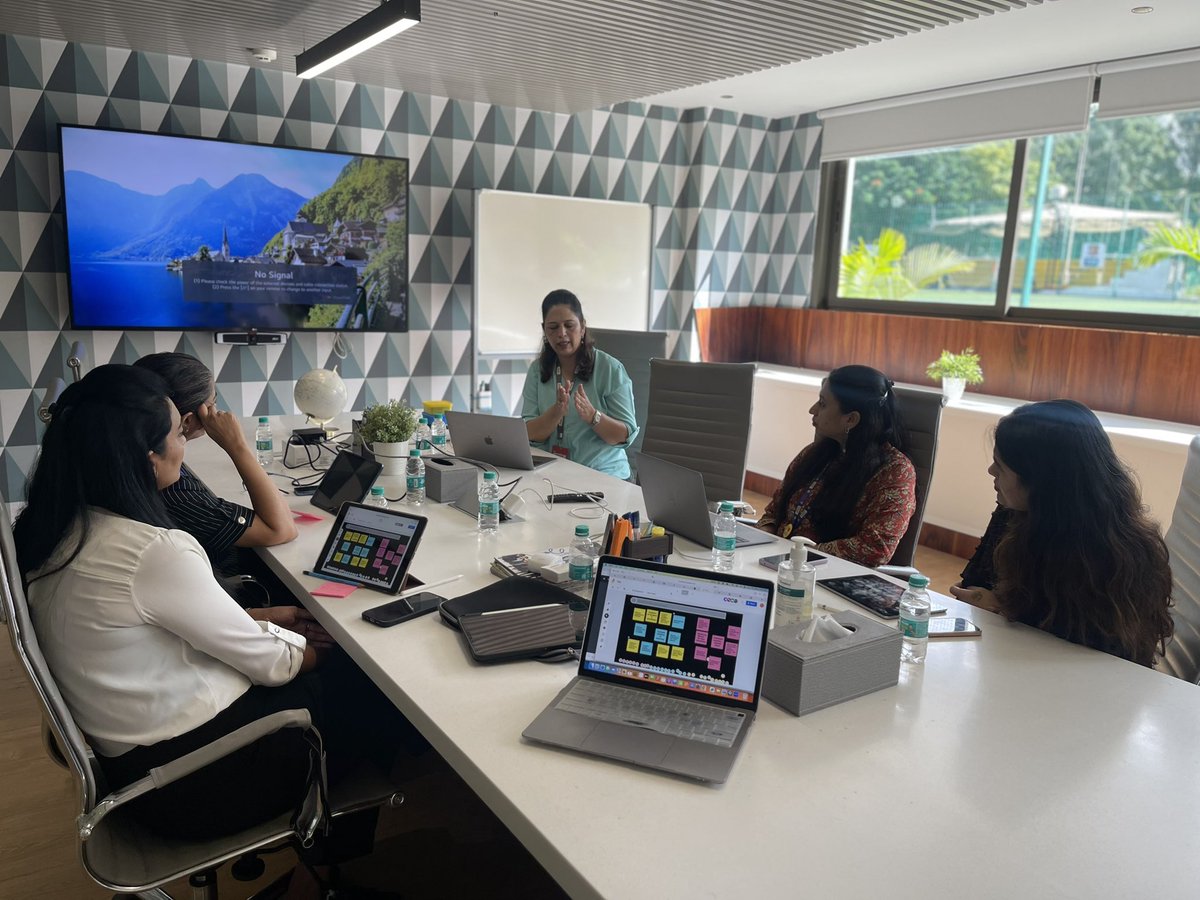 Lakshmi8297's tweet photo. Moving towards a milestone identifying areas working well and needing attention, @trioacademyblr #planningessentials with #leadership @AppleEDU @Vandana21d @Farah_M #APLS leading innovation https://t.co/gjimlXcn3n