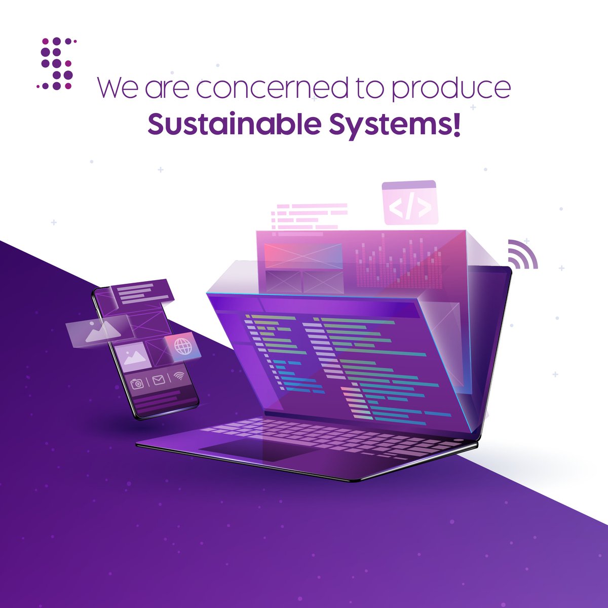 sustainableSSA's tweet image. We are concerned with the quality of programming code we produce. In contrast, Sustainable Star uses a development process based on explicit milestones to produce the final Systems or Applications.

#Devlopment #Web_APP #Mobile_APP #Systems
#Integration #Dev_Care #Support