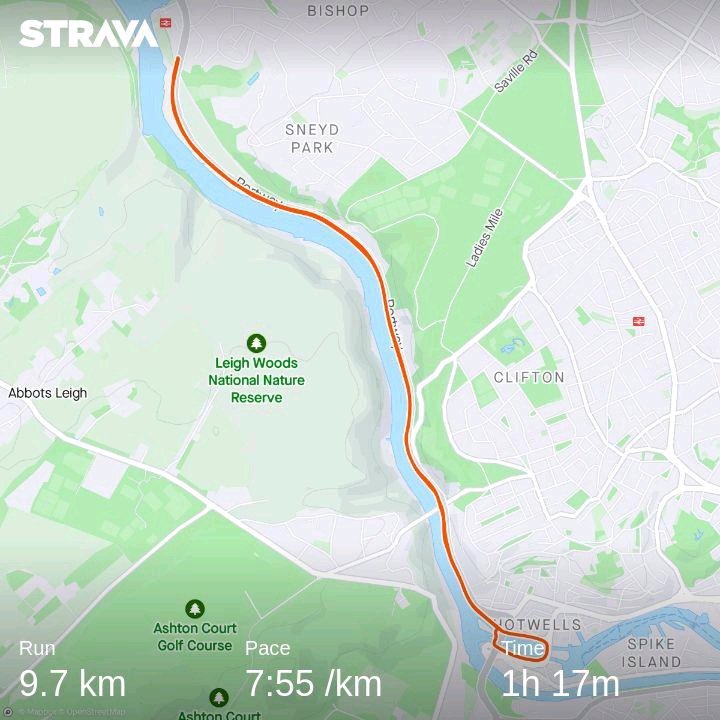 Chris211162's tweet image. February /March half-marathon training - week 5 - run 4. 5 minutes walk warm-up; 3 x 3km/90 seconds walk. Every run is hard work at the moment. I haven't lost my mojo, it's just hard. #RU2C, #legendarypunks Check out my activity on Strava: strava.app.link/gtVz8TdieFb