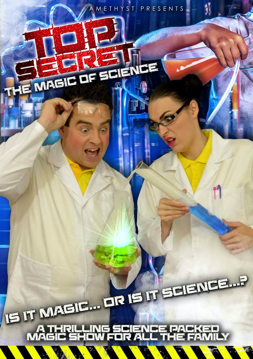 ⚠️♨️💣 TOP SECRET The Magic of Science is back on 9 March ⚠️

⚠️Top Secret is fun and entertaining for the whole family to enjoy along with inspiring and educating every young budding magician and scientist.

palacetheatrepaignton.co.uk/shows/top-secr…
