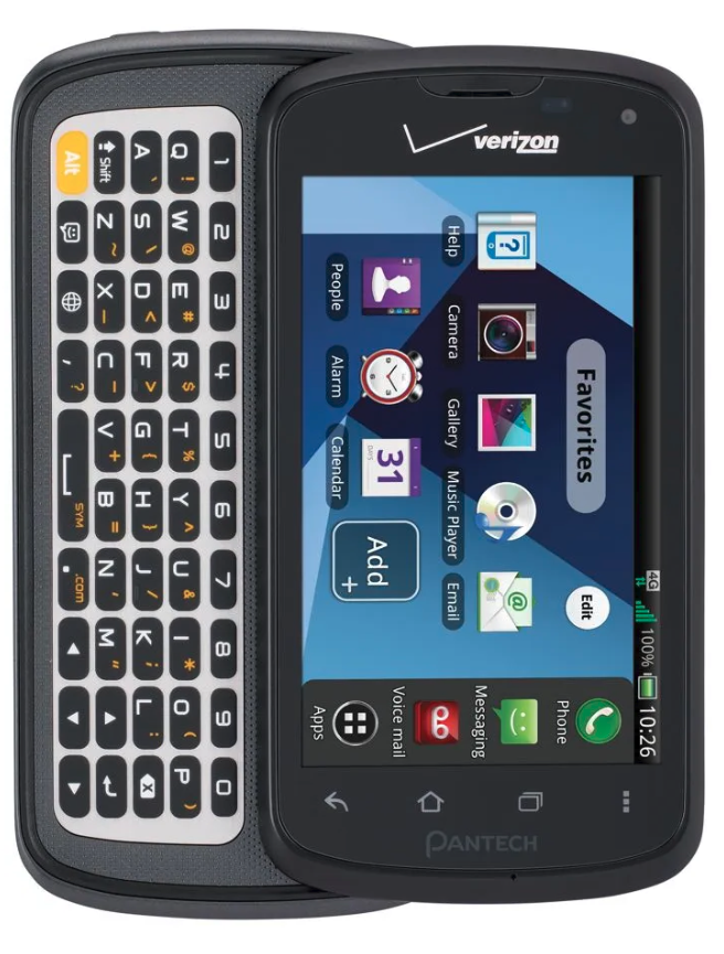 dolltator's tweet image. #デジタル遺物 #DigitalRelic #電子文物
📱2012年から2014年に使っていたスマートフォン： パンテック&amp;amp;キュリテル 「マローダー」。
📱The phone I used in 2012-2014: Pantech Marauder.
📱我在2012-2014年使用的手機：泛泰Marauder。