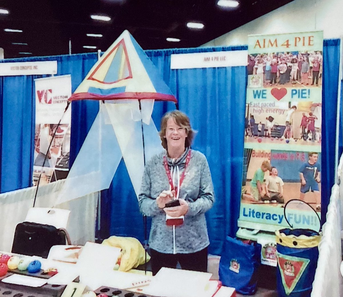 aim4pie's tweet photo. So great to be @TexAHPERD Thanks to everyone who came by @aim4pie https://t.co/zbQvtkogNe