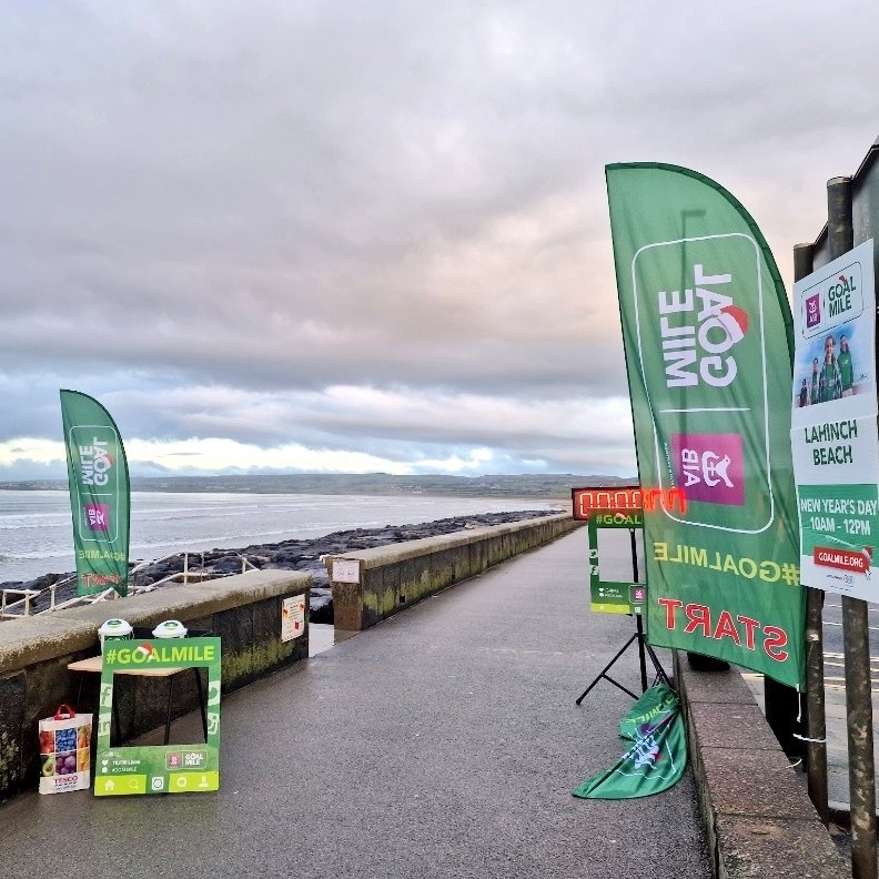 LahinchGoalMile's tweet image. Lahinch #GOALMile returns this New Year's morning from 10am on the Prom! Whether it's your first, or fortieth GOAL Mile, we are looking forwarding to seeing you there! 

Please Follow, RT &amp;amp; Spread the word!