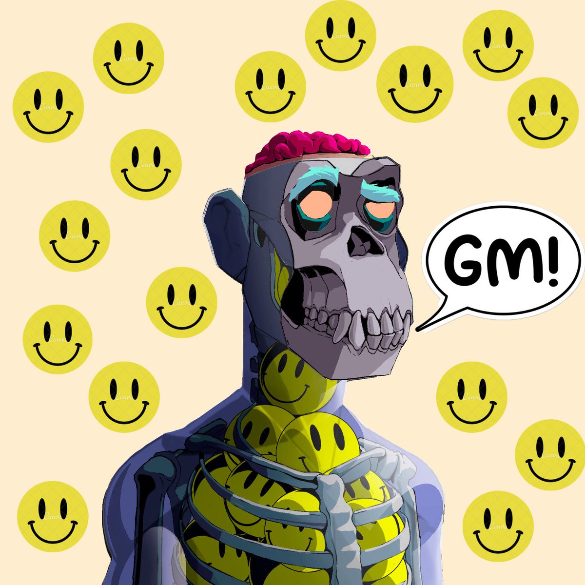 GM, Happy Sunday! <a href="/Primates/">Primates 🦧</a> still has the best art on Solana.