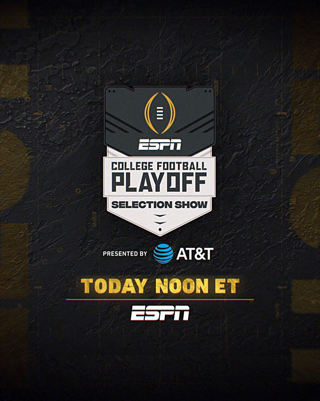 College Football Playoff Selection Reaction Show premiering on  at 12pm  CST featuring @_SDS8 @SWEETFEET @dubbherring45…