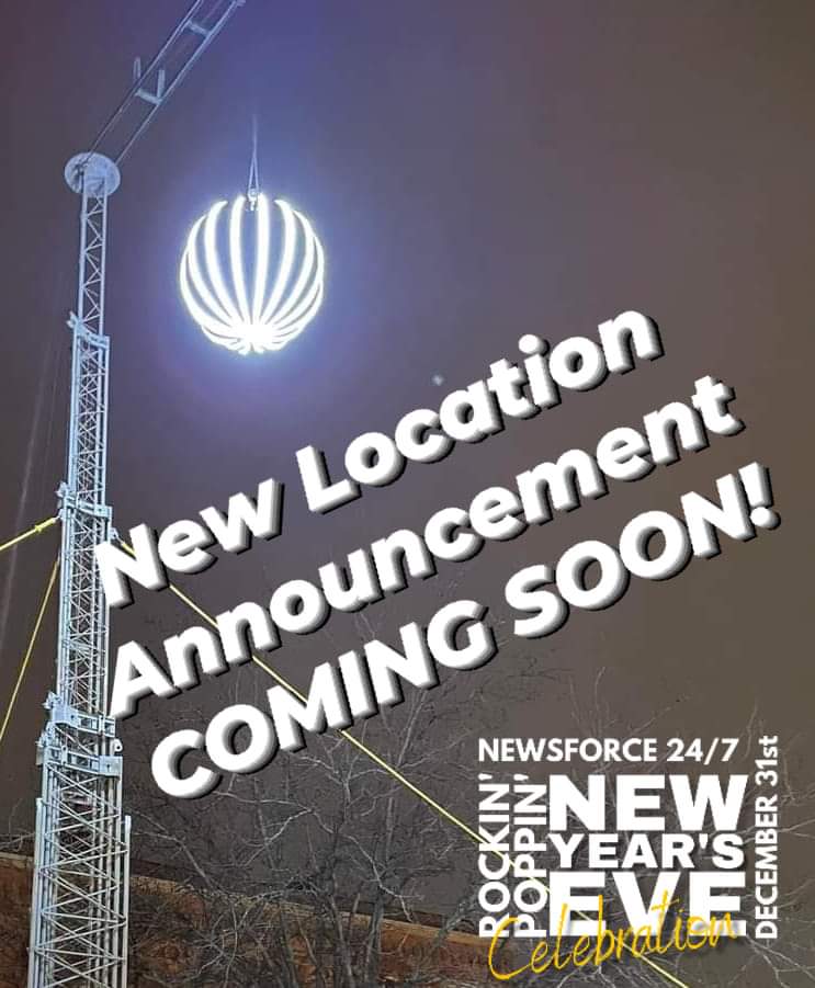 Get ready Marion County! We have a new location for the 2024 The Rockin' Poppin' New Year's Eve Celebration and we cannot wait to tell you where it is. Join us on Wednesday, December 6th at 7pm as we announce where we will be dropping the magnificent illuminated Popcorn Ball.
