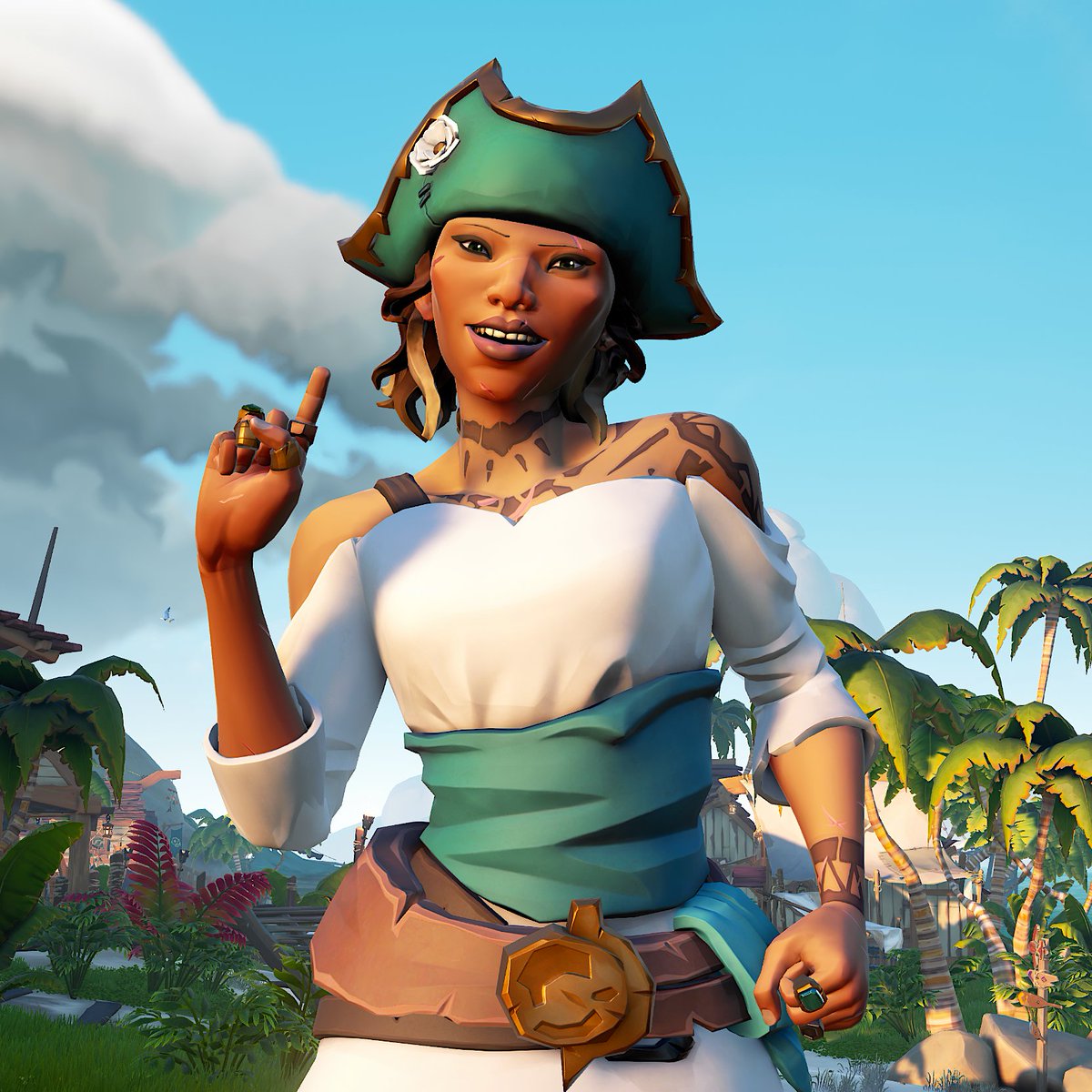TippToppHansiI's tweet image. I am shocked!!🥹 Thank you all so much for the nominations this weekend, you all are super sweet!!❤️✨
#SeaOfThievesCommunityWeekend
#BeMorePirate