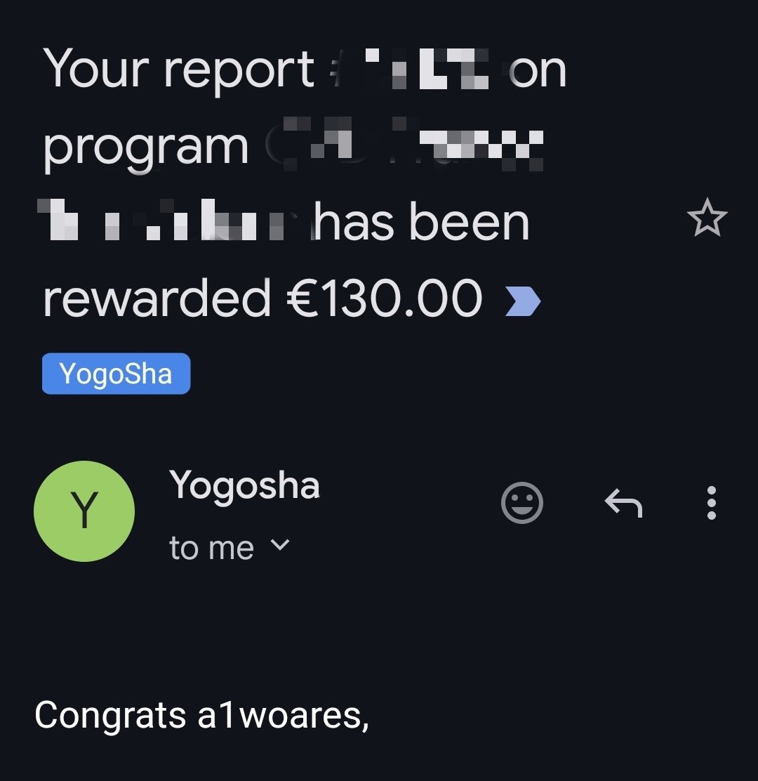 Alhamdulillah
It was so Hard for me to come back after a major Surgery and a 4-month break from Bug Bounty. I struggled a lot in those days.
Allah Is the best planner Alhamdulillah.
The comeback will be stronger than ever In sha Allah.
<a href="/YogoshaOfficial/">Yogosha</a>

#yogosha
#bugbounty