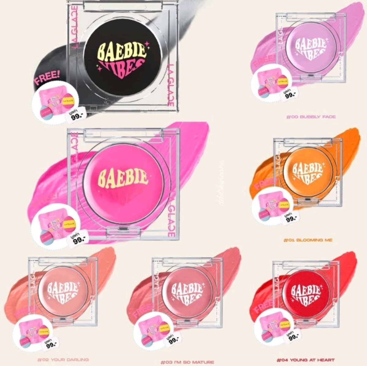 JpDobee's tweet photo. บลัชลากลาส มี 7 สี แล้ว ตั้ง 7 สี แฟนซีฉ่ำ ชอบสี03,04มากสวย บลัชเนื้อครีมคือดีเกลี่ยง่าย ชุ่มชื้น สีชัดสุดอย่าเผลอปาดเยอะเดี๋ยวเป็นลูกลิง5555
พิกัด : https://t.co/nkqUhfd9NY
            https://t.co/xEttCaWlZh
แถม : พัฟทุกสี ทุกชิ้น 🎀

#บลัชออน #ShopeeTH #ลากลาส #รีวิวบิวตี้ https://t.co/NuCNREaBT2