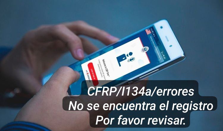 <a href="/CBPMarkMorgan/">CBP Mark Morgan</a>
<a href="/CBP/">CBP</a>
<a href="/USCIS_es/">USCIS Español</a>
<a href="/USEmBCuba/">Embajada de los Estados Unidos en Cuba</a>
<a href="/SecMayorkas/">ARCHIVED: Secretary Alejandro Mayorkas</a>
#CFRP
Por favor revisar cbp. Los cfrp con i131 no han podido sumitir la información da error de registro no encontrado.