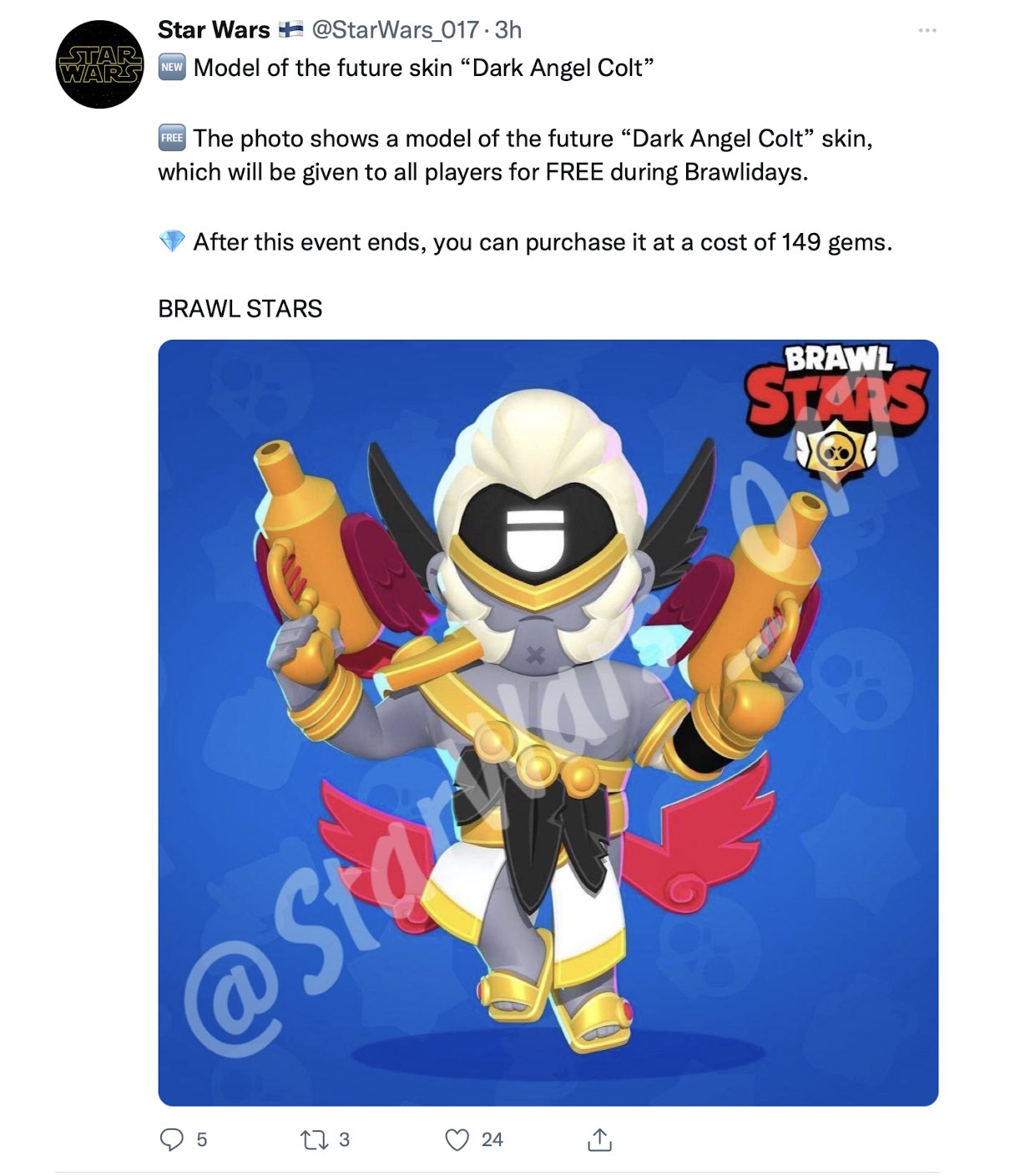 Daviwow (COMMS OPEN!) on X: ⚠️ATTENTION⚠️ Lately, others are taking my Dark  Angel Colt 3D Model without permission and claiming it as their own on  Twitter and Reddit, sometimes even passing it