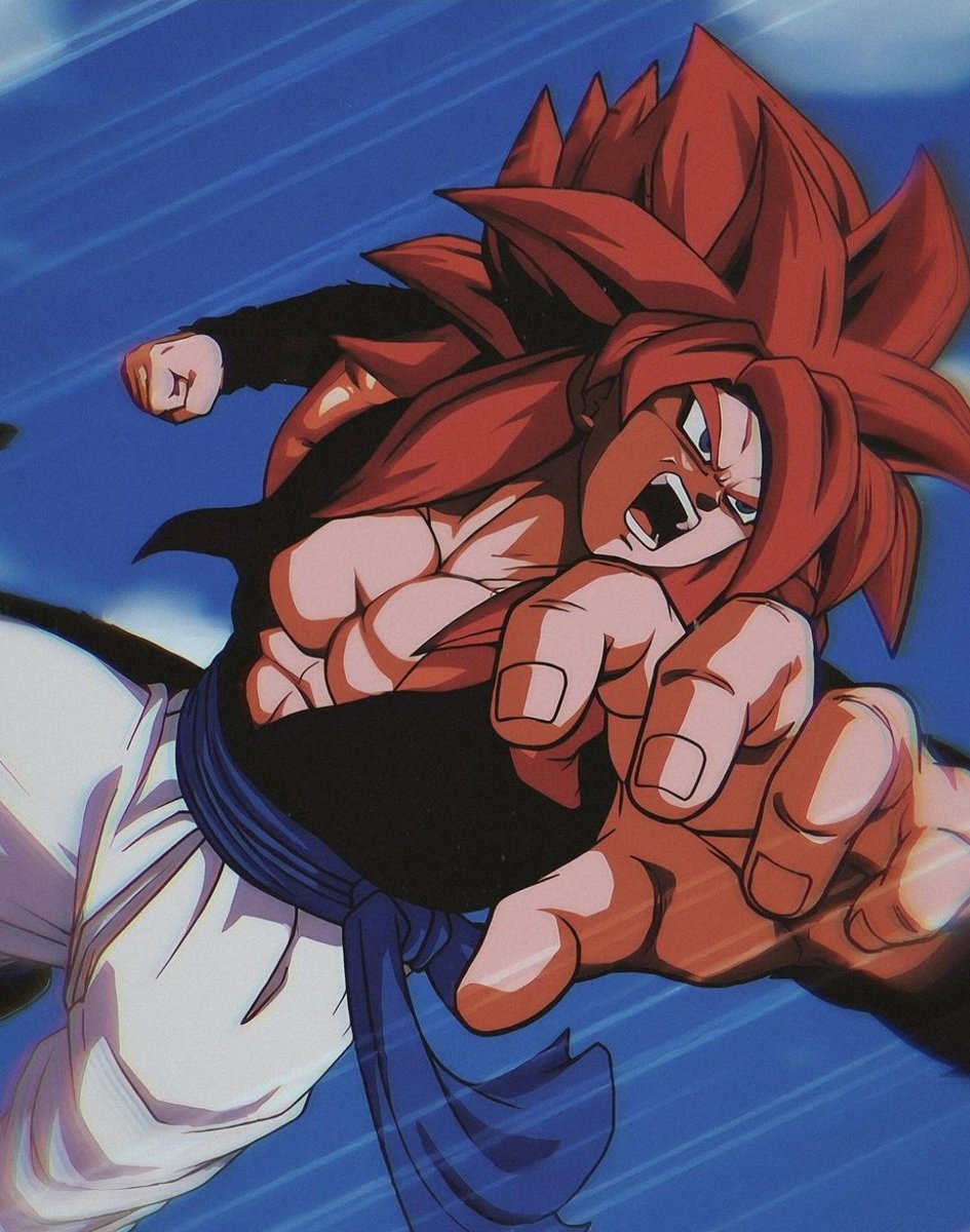 GToverSuper's tweet photo. Super Saiyan 4 Gogeta in Dokkan Battle 

#DragonBallGT https://t.co/qwwiFnnzMH