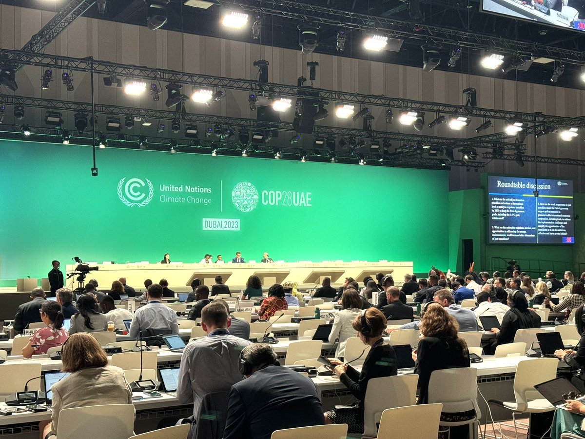 I'm thrilled to witness the powerful implementation of #NDC (Nationally Determined Contributions) and the strong commitment of #CivilSociety at the discussion session in #COP28! Their contributions in shaping strategies and working collaboratively with governments are key to…