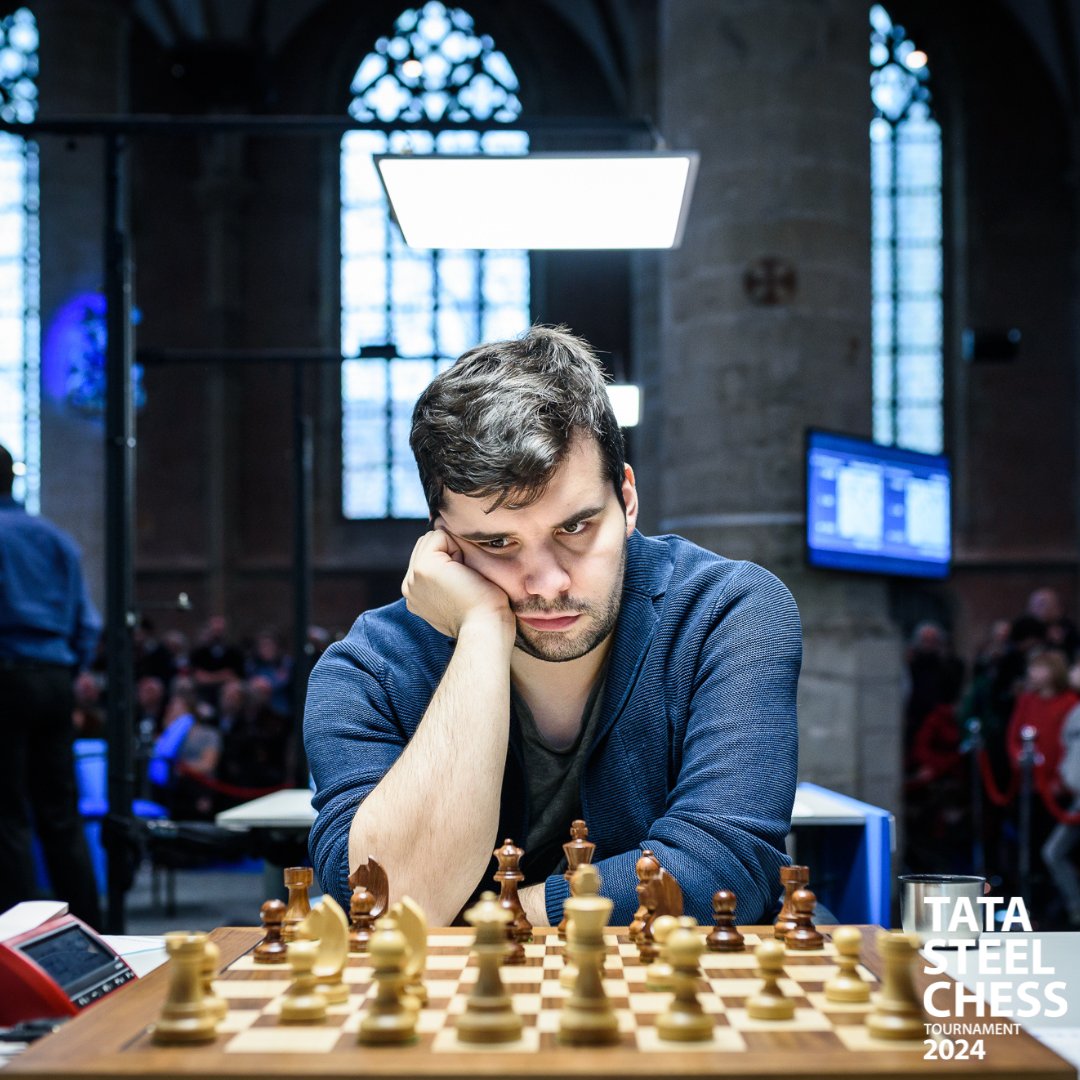 ♟, Round 13 of the 2023 #TataSteelChess Tournament starts at 12.00 (CET).  Follow the games via the live stream 👉  By Tata Steel Chess