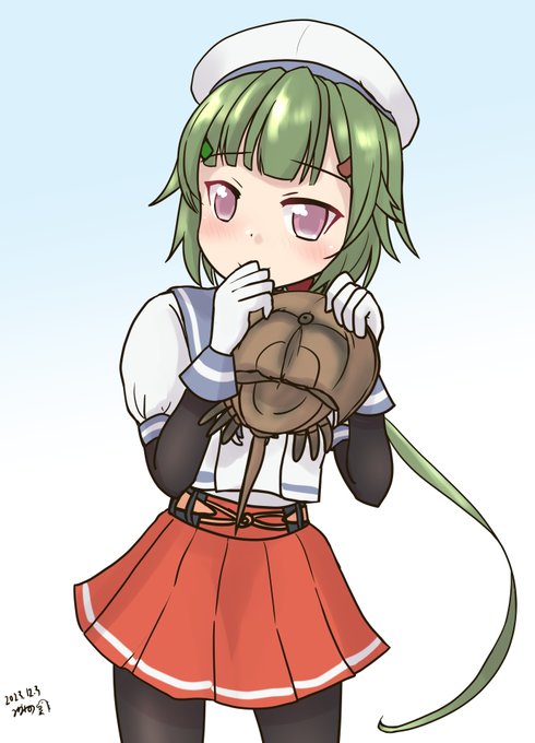 #艦これ版深夜の真剣お絵描き60分一本勝負#艦これ版真剣お絵描き60分一本勝負_20231203能美はぴはぴバースデー(タイムアップカブトガニのぬいぐるみをプレゼント 