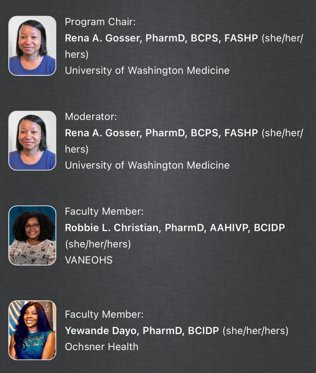 🛫 On my way to #ASHP23! If you’re attending, check out our session, Making the Grade: Approaches to Drug Allergy Management (Mon, 2PM, ACC North 258) and get BCPS, BCPPS, BCCCP recertification credits. Or just come to learn 😊 <a href="/YewyD/">Yewande</a> <a href="/thelDGeek/">Robbie Christian</a>