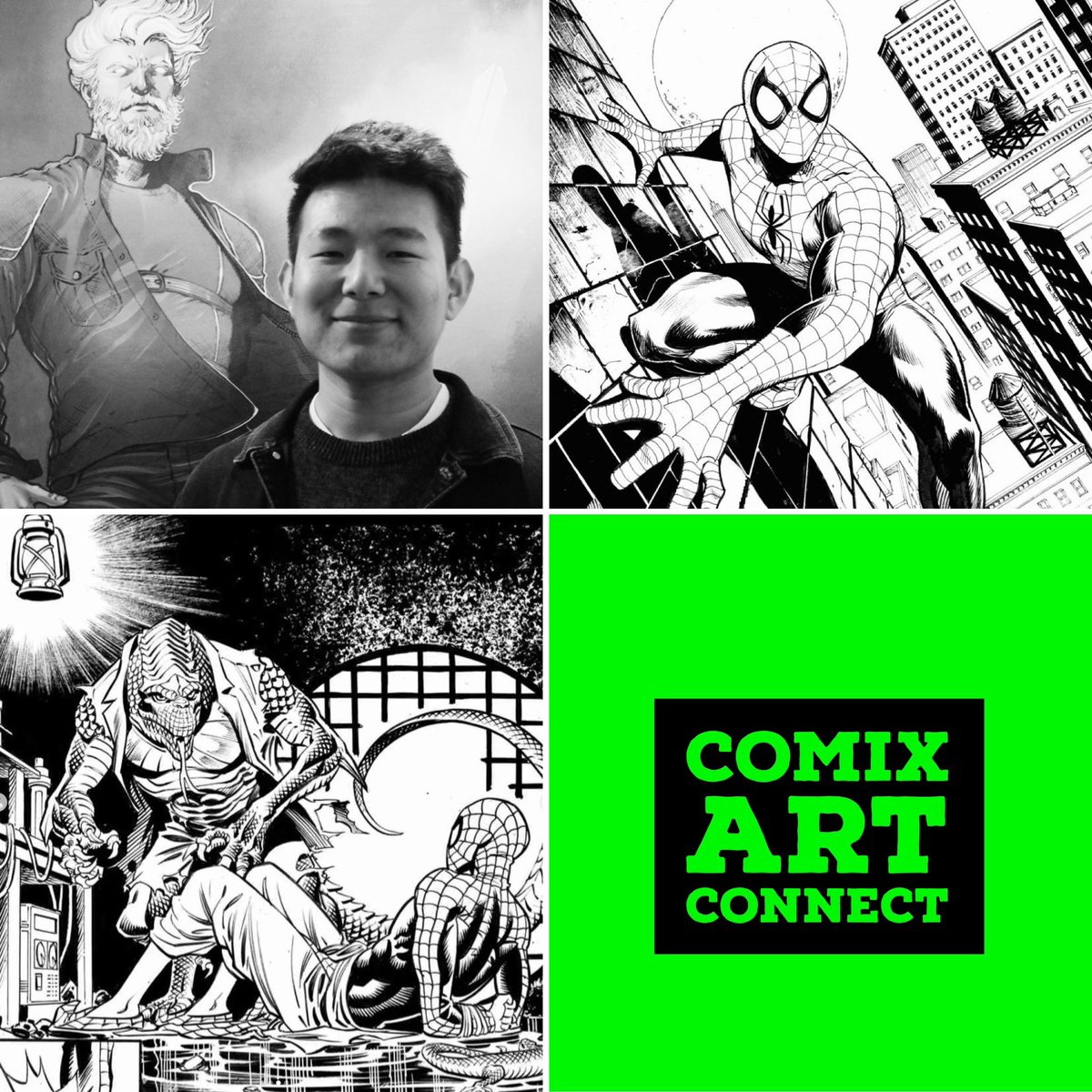 So happy to announce here that @Tadammeh has joined the @comixartconnect team 🔥🔥🔥