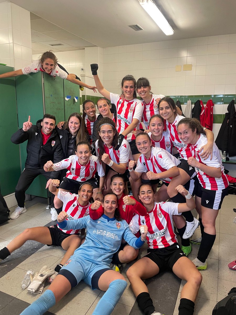 🙌 Y tremendo el 0-3 del femenino en Bilbao, ante el San Ignacio. ¡A por más, chicas!