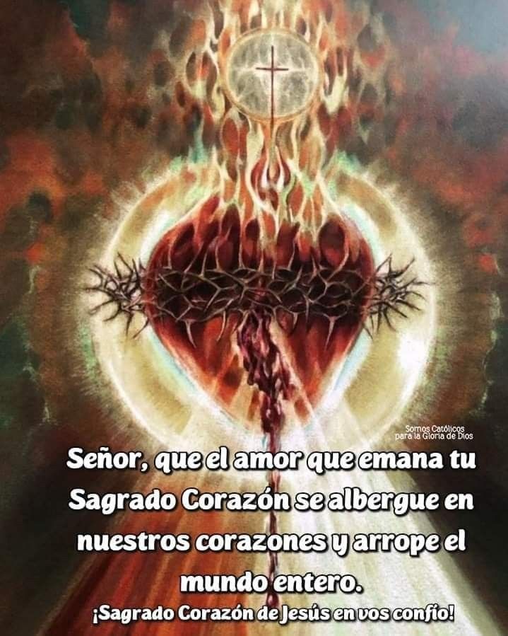 Sagrado Corazón de Jesús, en Vos confío