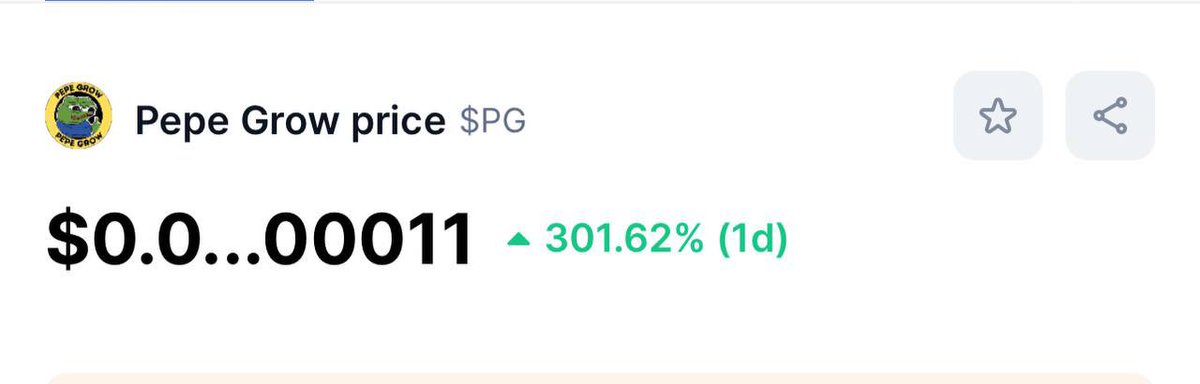 Pepegrowtoken_'s tweet photo. #trending #cmc #crypto #Cryptocom 

100Year Liquidity Locked 🔐 ATH 300k

https://t.co/yyaWEIdxpT https://t.co/dYrp8KAARH