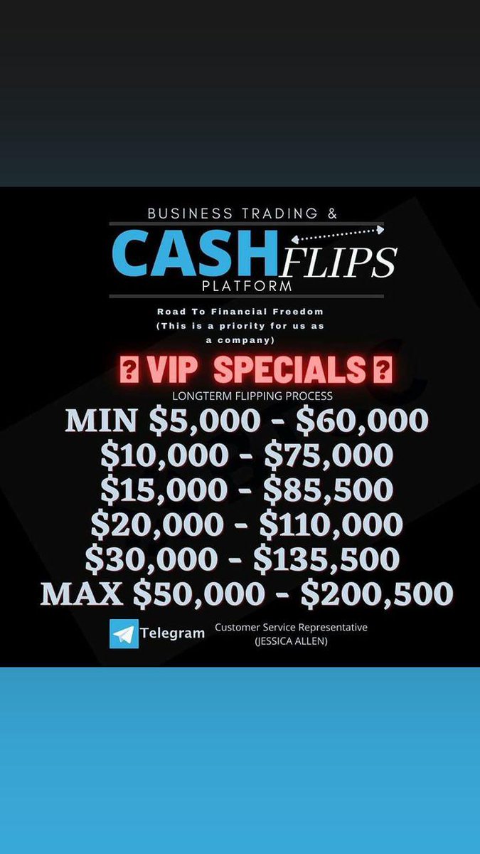 JessFinancial's tweet image. Send us a Dm or email 📧  we are to help you financially!!

Investmentallen233@gmail.com 

Wanna Earn Guarantee Cash Today ?? We Assure You That You Won’t Regret, This Process Is 100% Accurate 📈 The Process Only Takes  - 25 Minutes With 0% Risk And 100% Certainty