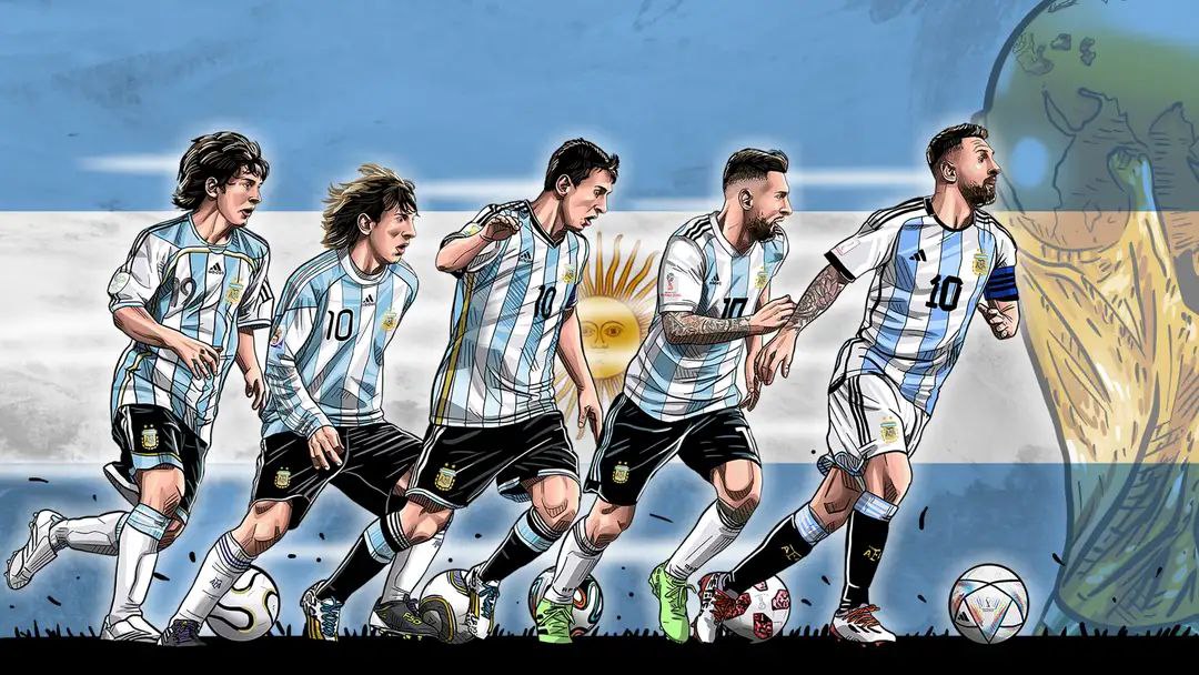 Lionel Messi - All FIFA World cup goals A Thread🧵